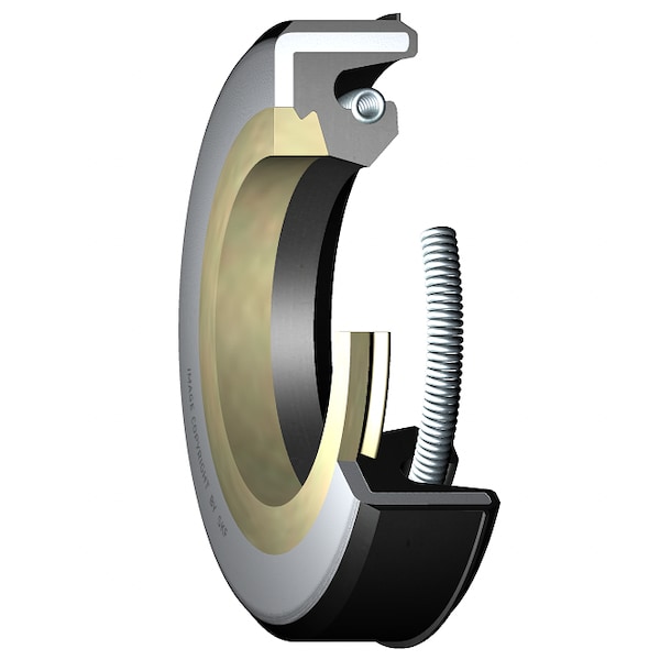 Skf NBR, single lip oil seal, nylon pressure support 11143 - main